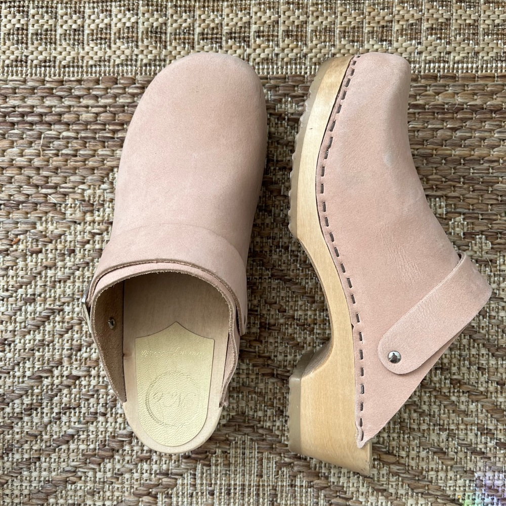 No. 6 Store custom clogs, sz 38